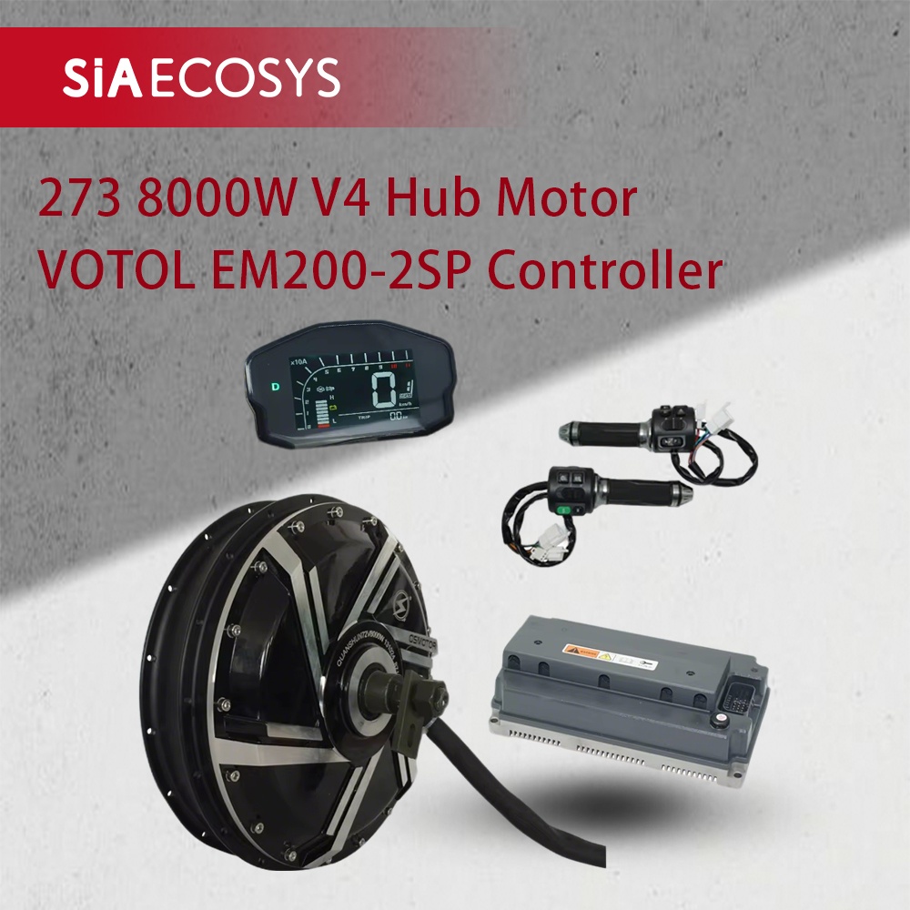 Qs273 Hub Motor 8000W 72V - QSMOTOR QS273 8000W High-Speed Spoke Hub