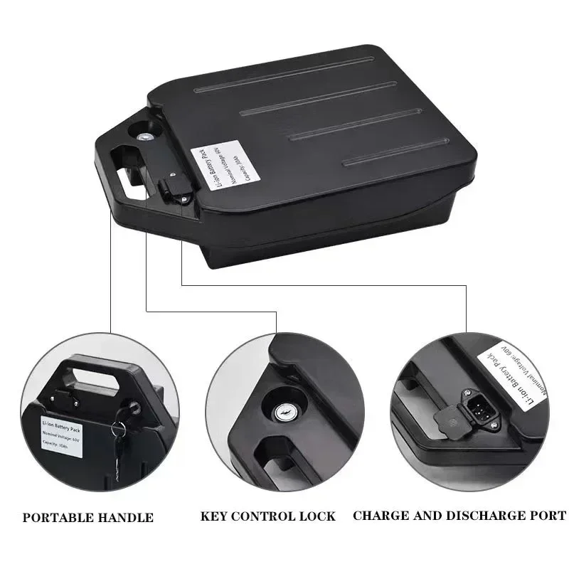 60V 20Ah-40AH2000W Electric Ve - огляд і ціна 60V 30Ah Electric Scooter Battery