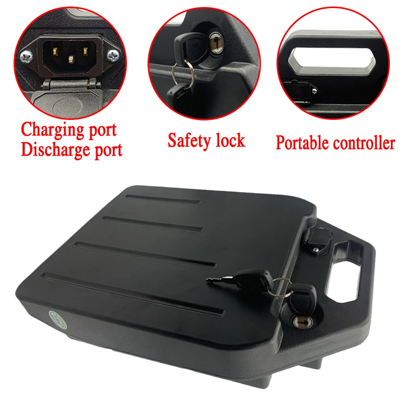Li-ion Battery Pack 2000W for  - огляд і ціна 60V 30Ah Electric Scooter Battery