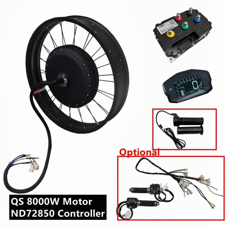 NBpower/QS273 V3 72v 8000W Fat - огляд і ціна Qs273 Hub Motor 8000W 72V