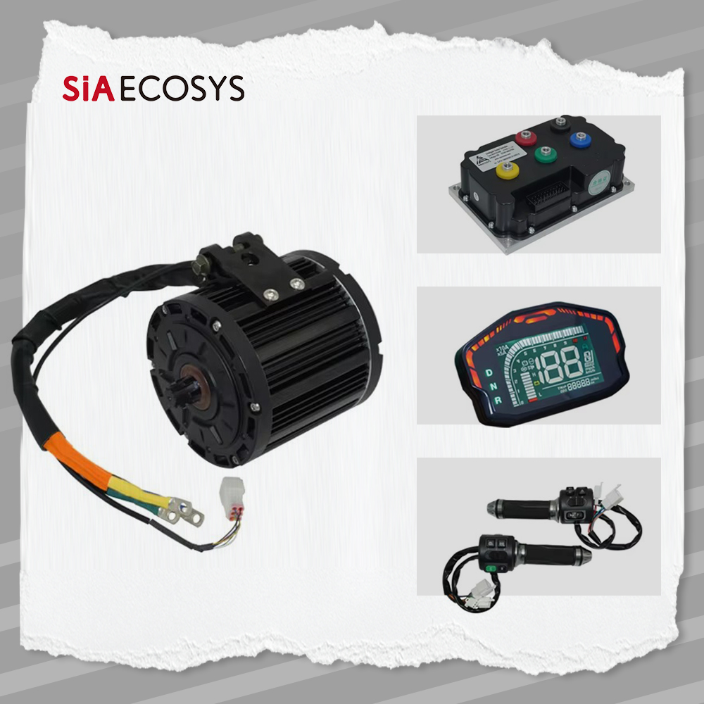 QS138 72V 100KPH 3000W 70H 600 - огляд і ціна Mid Drive Motor Kit 72V 3000W
