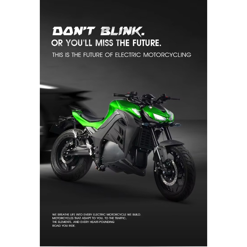 Lvyuan High Quality ODF N19 72 - огляд і ціна 72V 5000W Electric Motorcycle