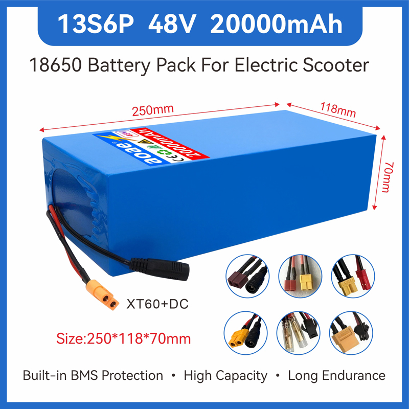 48V Electric Scooter Battery 1 - огляд і ціна 60V 30Ah Electric Scooter Battery