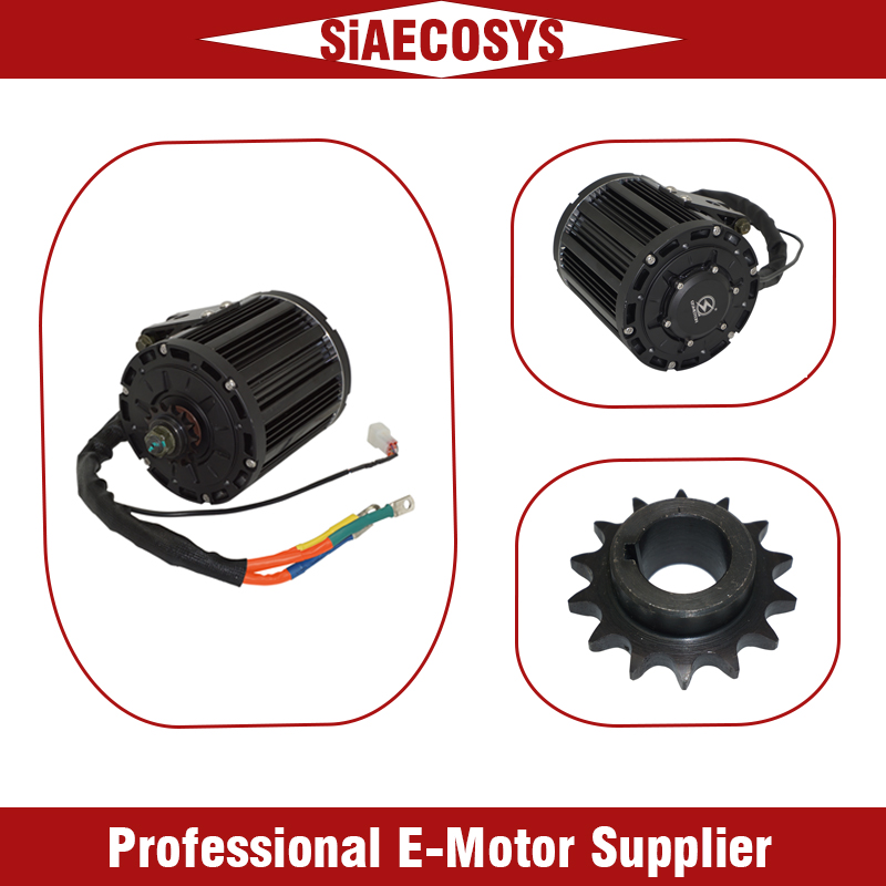 QSMOTOR QS138 Mid Drive Motor  - огляд і ціна Mid Drive Motor Kit 72V 3000W
