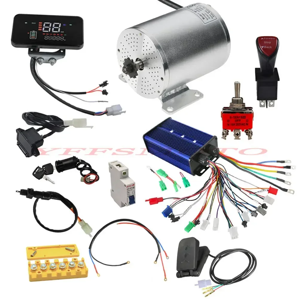 72V 3000W Brushless Motor MY10 - огляд і ціна 72V 5000W Electric Motorcycle