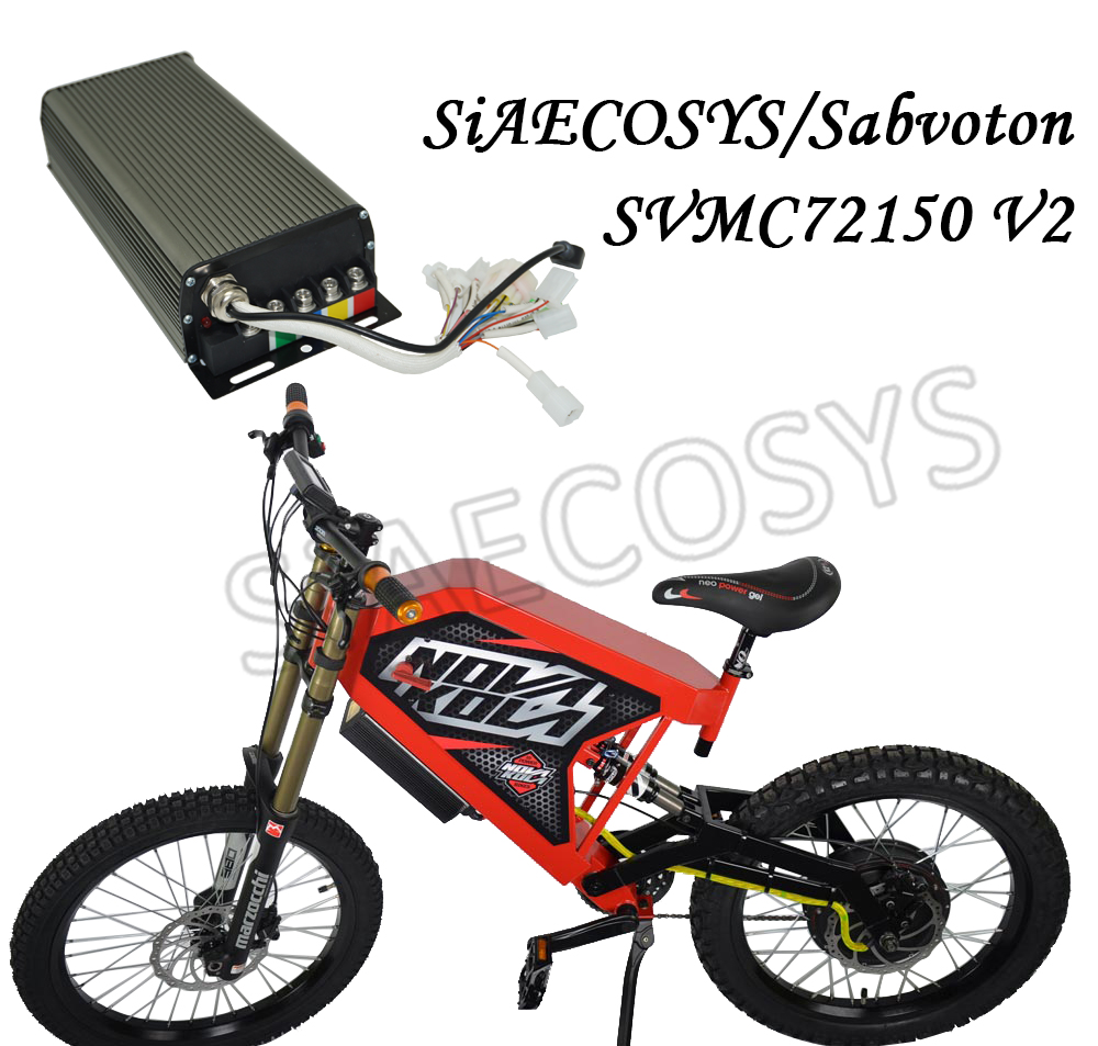 SVMC72150 V2 Sabvoton 72V 150A - огляд і ціна 72V 5000W Electric Motorcycle