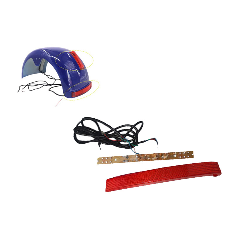 Rear Fender Taillight Brake Li - огляд і ціна 60V 30Ah Electric Scooter Battery