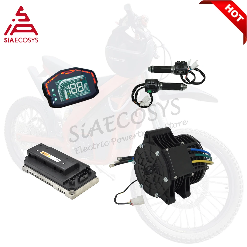QSMotor 3000W Electric Motor 5 - огляд і ціна Mid Drive Motor Kit 72V 3000W
