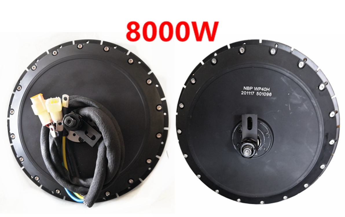US Stock QS273 40H Peak 8000W  - огляд і ціна Qs273 Hub Motor 8000W 72V
