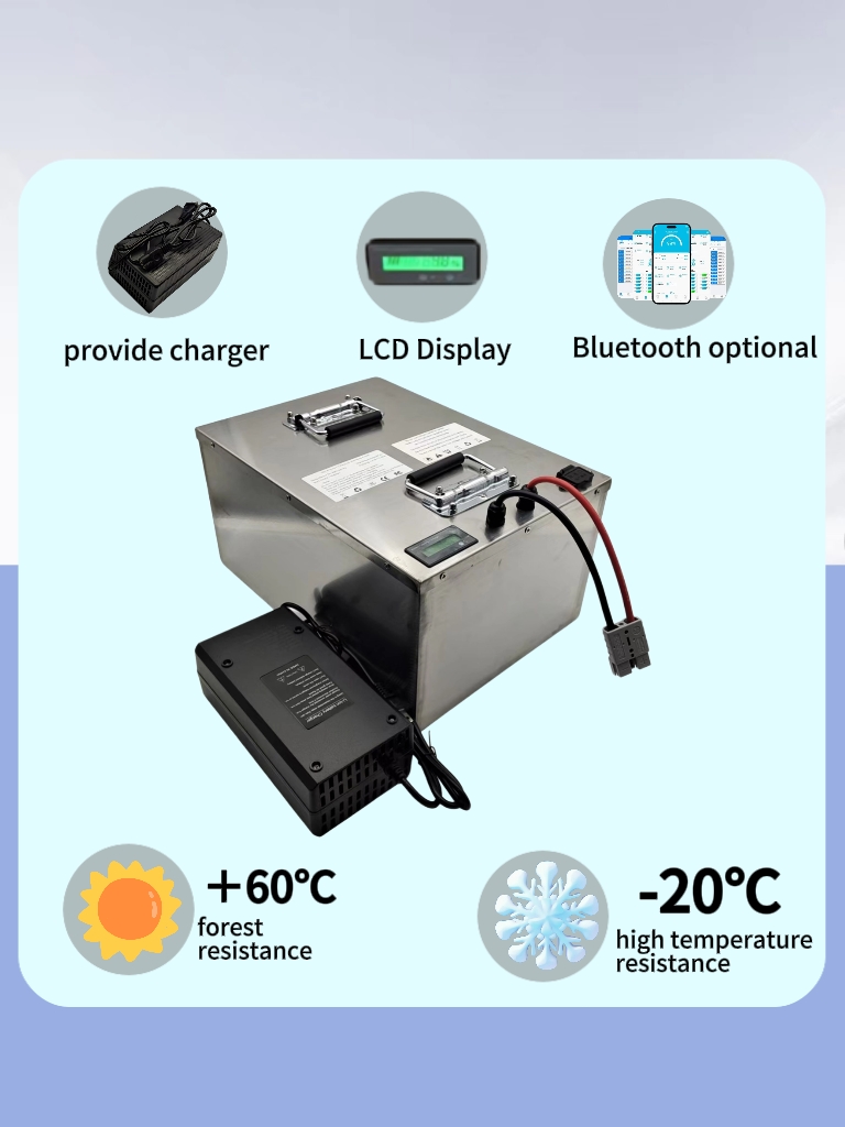 72V 60Ah 60A Lithium Lifepo4 R - огляд і ціна 72V 60Ah Lifepo4 Battery Pack