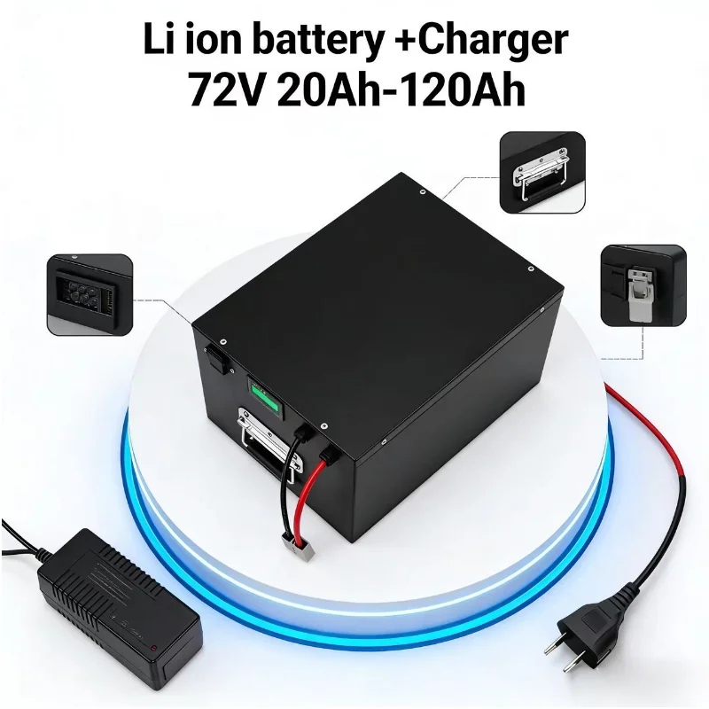 17S 60V Lithium Ion Battery Pa - огляд і ціна 60V 30Ah Electric Scooter Battery
