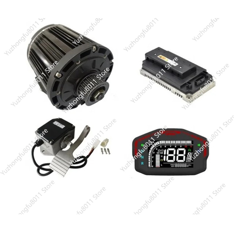 3000W Mid Drive Brushless DC M - огляд і ціна Mid Drive Motor Kit 72V 3000W