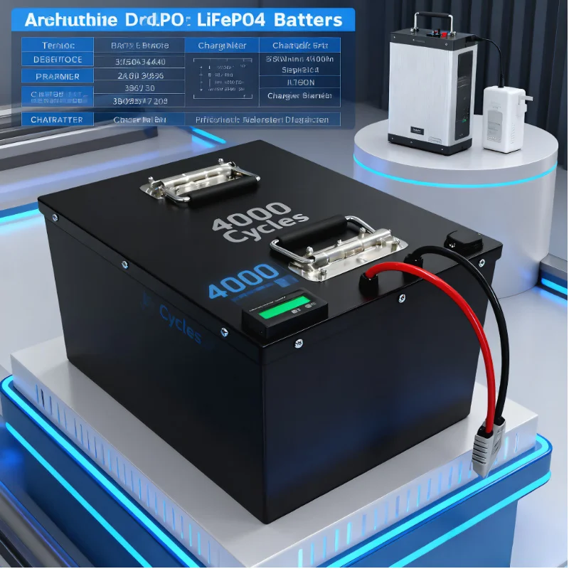 72V LiFePO4 Battery Pack 50Ah- - огляд і ціна 72V 60Ah Lifepo4 Battery Pack