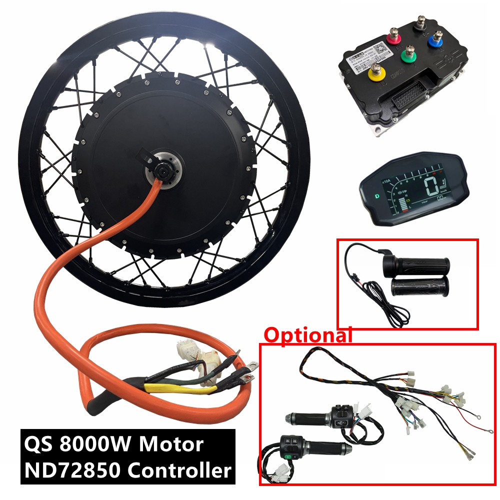 NBpower/QS273 V3 72v 8000W Ebi - огляд і ціна Qs273 Hub Motor 8000W 72V