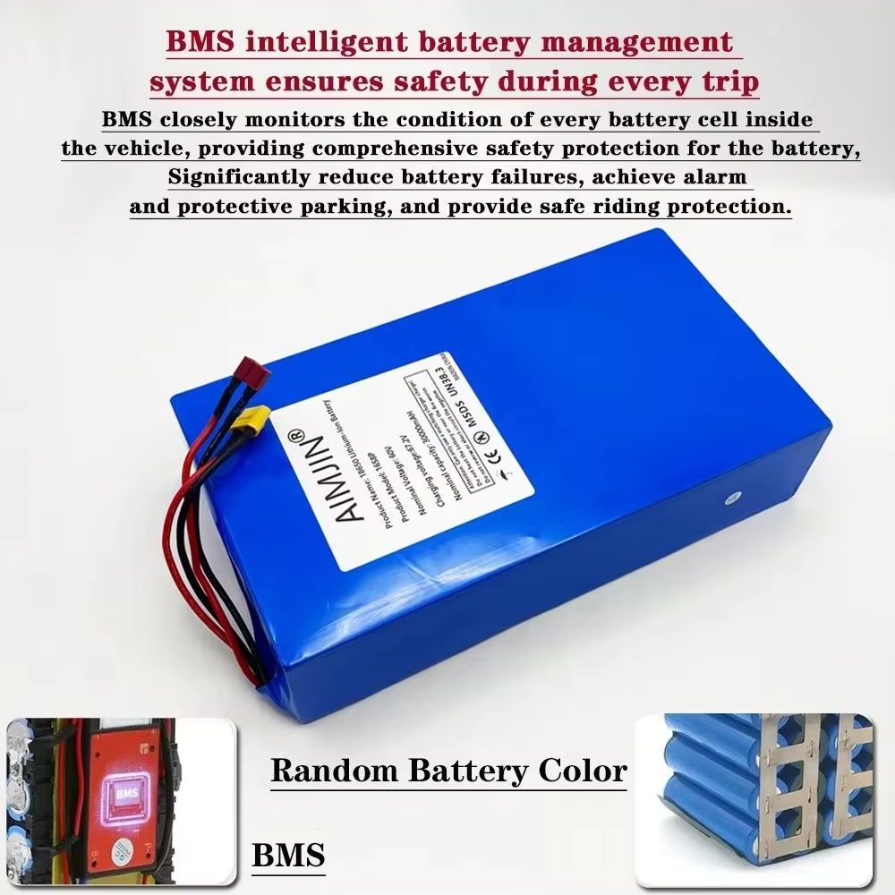 16S8p Brand new upgrade lithiu - огляд і ціна 60V 30Ah Electric Scooter Battery