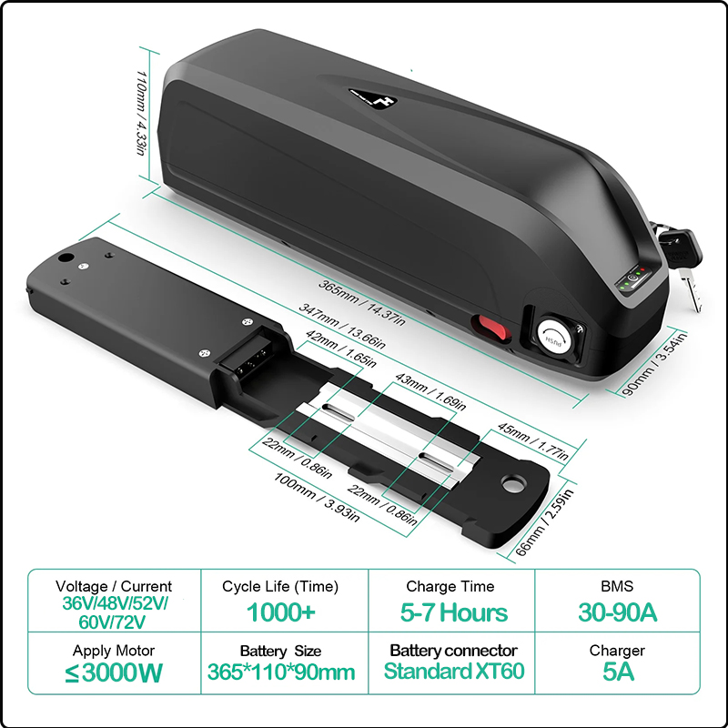 48V 50AH 52V 36V 30AH Ebike Ba - огляд і ціна 60V 30Ah Electric Scooter Battery