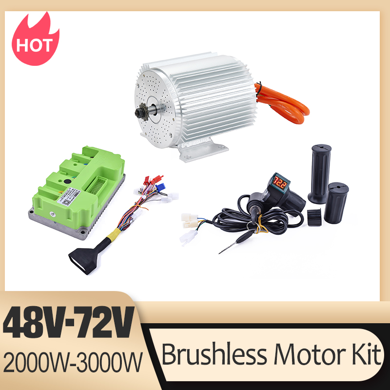 3000W 72V Motor Conversion Kit - огляд і ціна Electric Motorcycle Conversion Kit 72V
