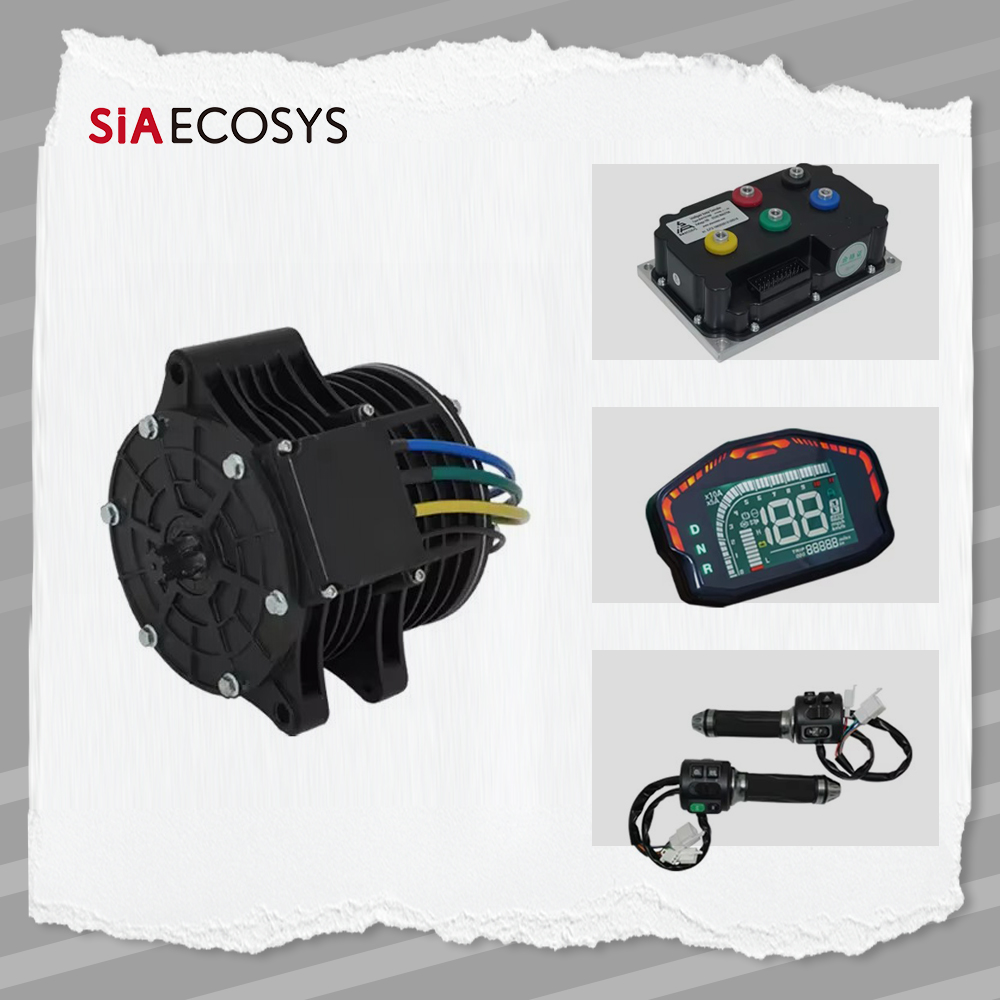 QSMOTOR 138 3000W V2 Version 7 - огляд і ціна Mid Drive Motor Kit 72V 3000W