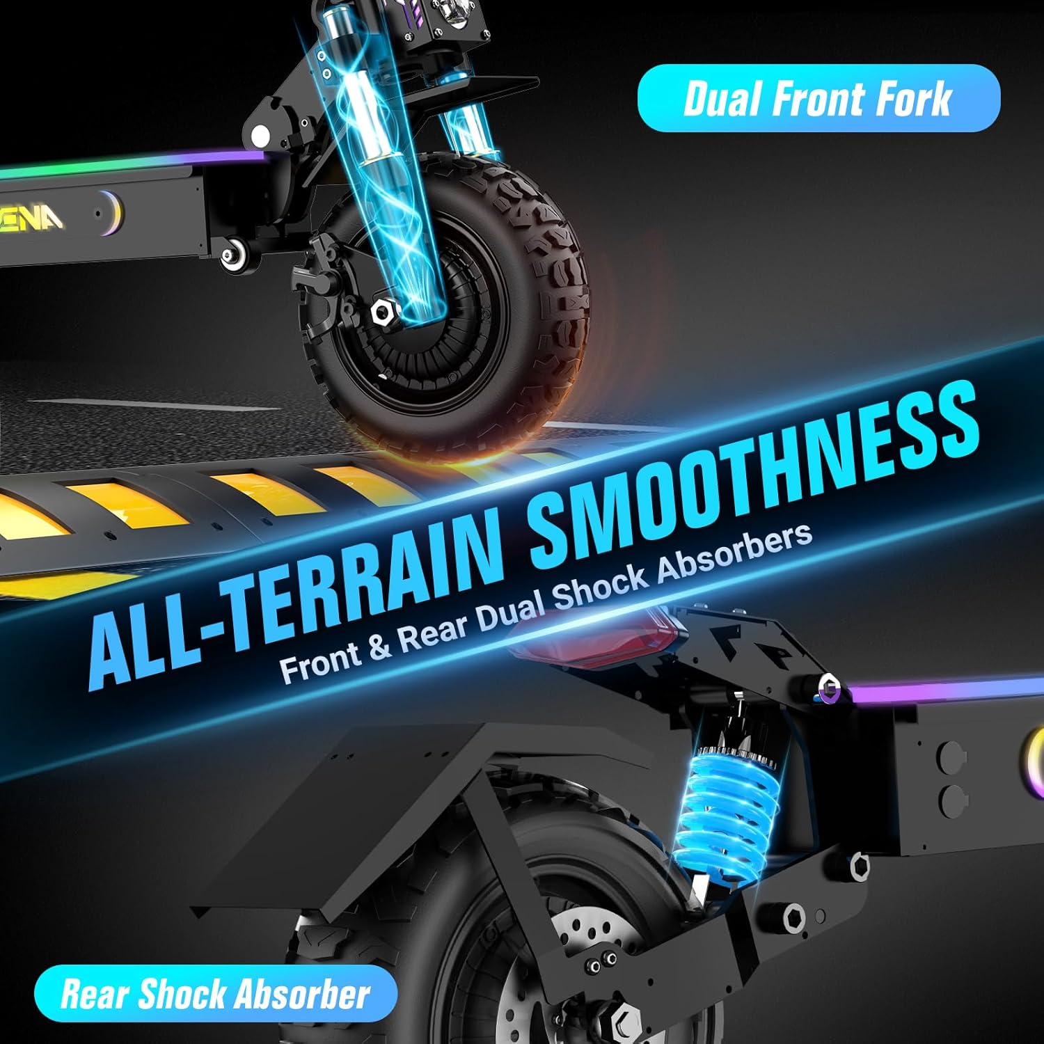 ONECNA GT7 5600W Dual Motor Fo - огляд і ціна 60V 5600W Dual Motor Electric Scooter